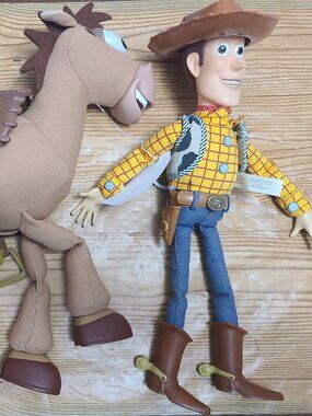 Woody and Bullseye Toy Story 12" Figure (AS IS)